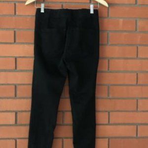 FREE PEOPLE Black Seamed Pull On High Waist Skinny